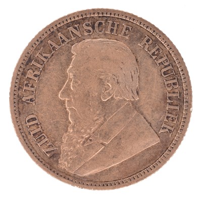 Lot 92 - South Africa, Half Pond (Pound), 1896