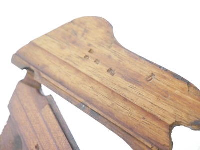 Lot 156 - Luger P08 magazine with wood base, also a pair...