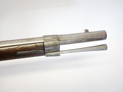 Lot 61 - Austrian Rifled Musket, retro converted back...