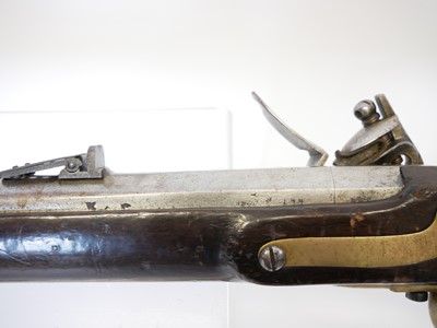 Lot 61 - Austrian Rifled Musket, retro converted back...