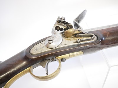 Lot 61 - Austrian Rifled Musket, retro converted back...
