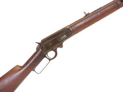 Lot 63 - Marlin model 1893 .32-40 lever action rifle,...
