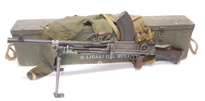 Lot 117 - Deactivated Bren gun .303 machine gun, serial...