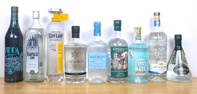 Lot 86 - An 18 bottle collection of Fine, Unique, Rare and Unusual Specialist Gins
