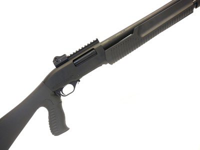Lot 414 - Firearms certificate Weatherby 12 bore pump...