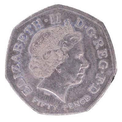 Lot 88 - 2009 Royal Mint, Fifty Pence, 250th Anniversary of the Royal Botanical Gardens, Kew