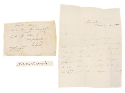 Lot 10 - Vice-Admiral Horatio Nelson, 1st Viscount...