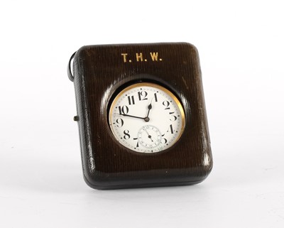 Lot 136 - An Early 20th Century 'Goliath' Pocket or Travelling Watch by Argentan of Switzerland