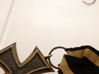 Lot 27 - Two German WWI Iron Crosses and a 1914-1918...