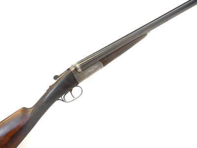 Lot 625 - AYA 12 bore side by side shotgun, serial...