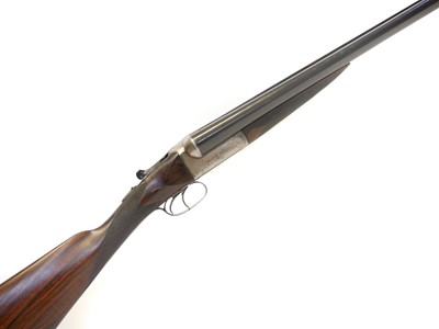 Lot 626 - William Ford 10 bore side by side shotgun,...