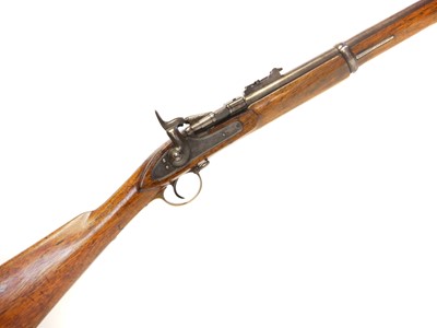 Lot 76 - Nepalese .577 Snider rifle, 35.5inch barrel...