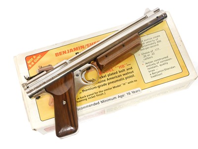 Lot 192 - Benjamin Sheridan 5mm 20 cal air pistol,...