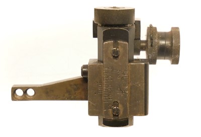 Lot 740 - Adjustable aperture rear sight.