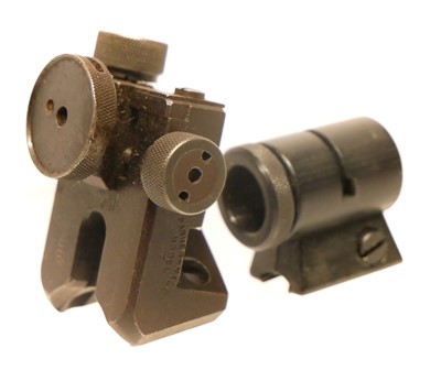 Lot 742 - Parker Hale model 7 aperture rear sight and...