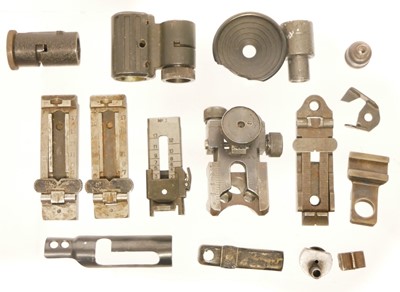 Lot 743 - Collection of rifle folding ladder sights and...