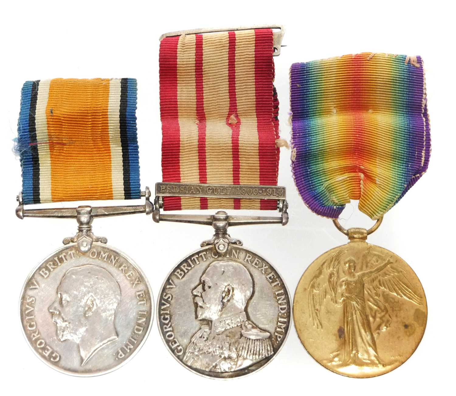 Lot 18 - George V Royal Naval General Service Medal and...