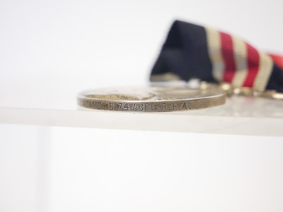 Lot 19 - George V WWI Military Medal and Trio Awarded...