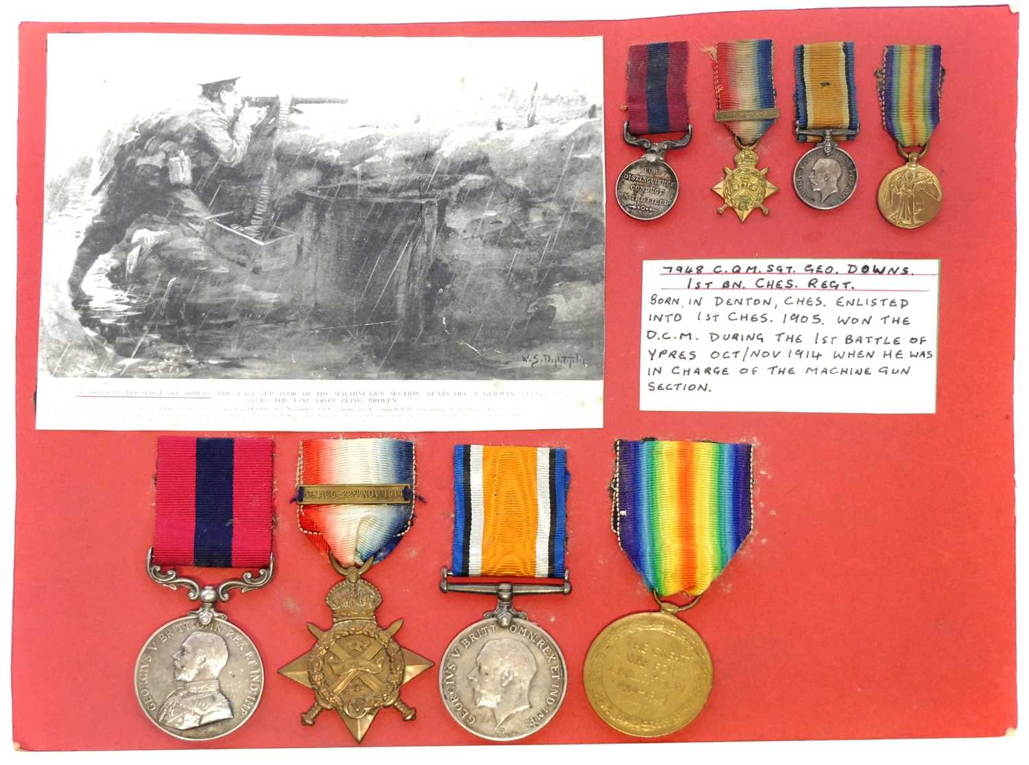 Lot 20 - George V WWI Distinguished Conduct Medal, Mons...