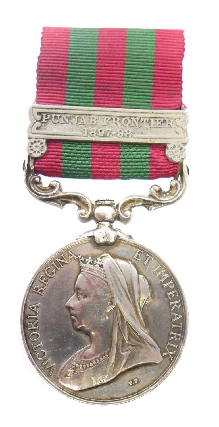 Lot 35 - Victorian India 1895 Medal with 'Punjab...