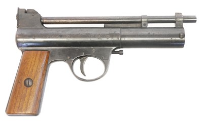 Lot 189 - Webley and Scott MkI .22 air pistol, serial...