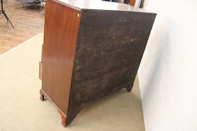 Lot 236 - A 19th Century Mahogany Chest of Five Drawers