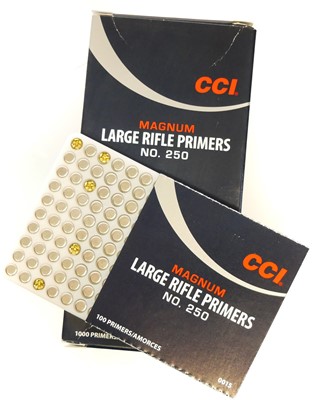 Lot 791 - 800 CCI Magnum Large Rifle primers, no.250. UK...