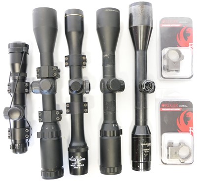 Lot 750 - Swarovski Habicht 6x42 rifle telescope, serial...