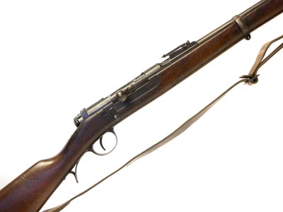 Lot 74 - Steyr 8x60R M.1886 Portuguese Kropatschek bolt...
