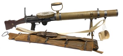 Lot 122 - Deactivated BSA .303 Lewis light machine gun...