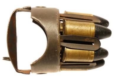 Lot 149 - Prideux Speed loader, fitted with six .455...