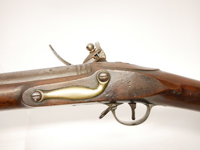 Lot 60 - Volunteer flintlock .750 Brown Bess musket by...