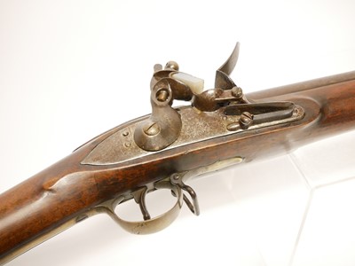 Lot 60 - Volunteer flintlock .750 Brown Bess musket by...
