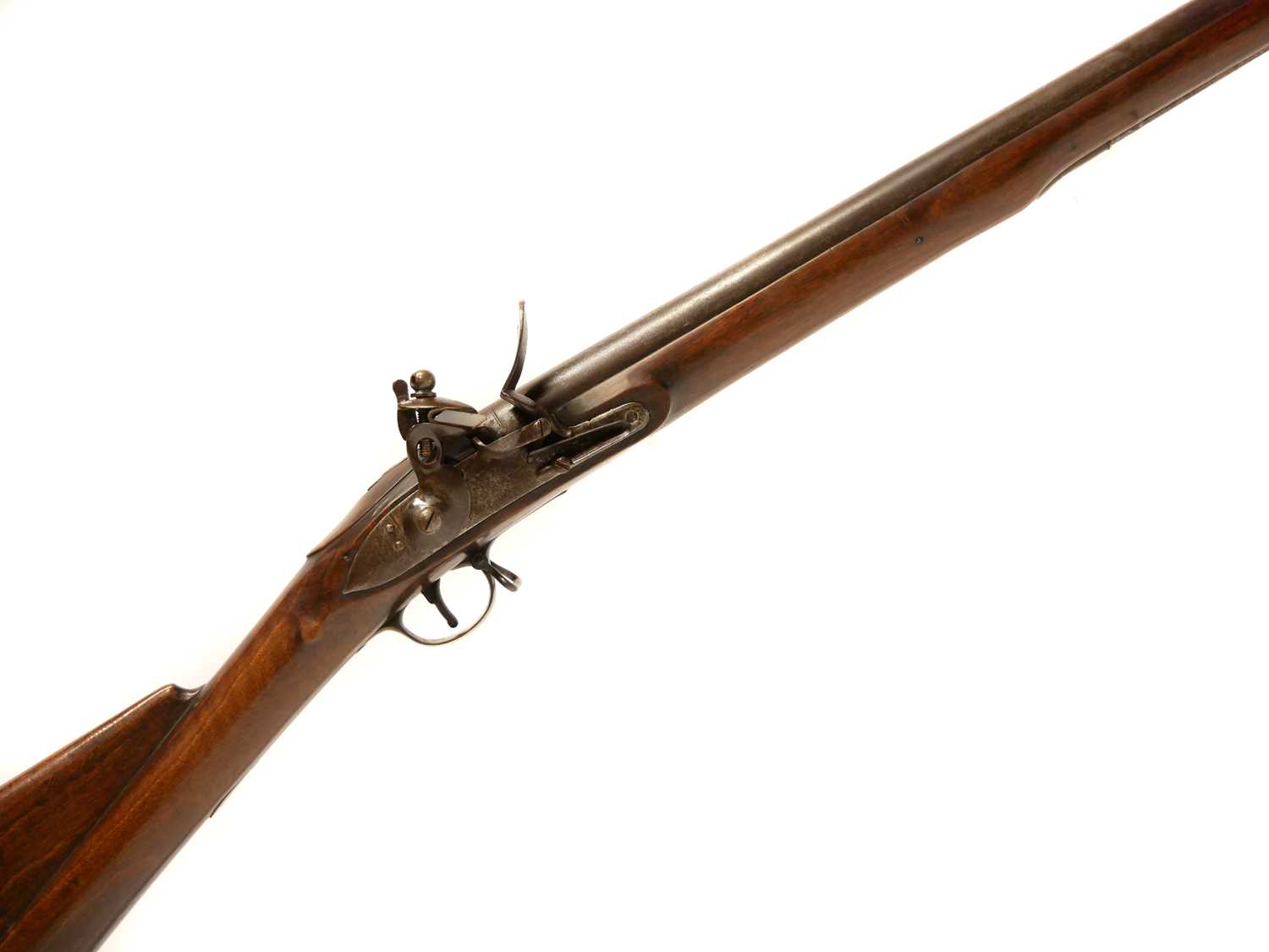 Lot 60 - Volunteer flintlock .750 Brown Bess musket by...