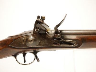 Lot 60 - Volunteer flintlock .750 Brown Bess musket by...