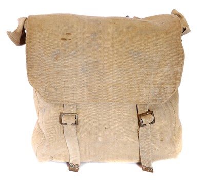 Lot 302 - British 1914 dated large back pack, the cover...