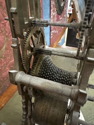 Lot 146 - A Victorian Gothic Revival 'Sir Walter Scott' Skeleton Clock