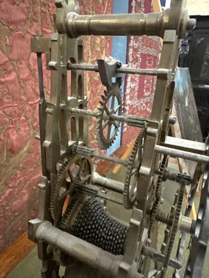 Lot 146 - A Victorian Gothic Revival 'Sir Walter Scott' Skeleton Clock