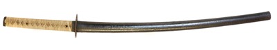 Lot 248 - Japanese Mumei Katana, 54cm cutting edge,...