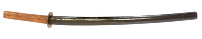 Lot 250 - Japanese short Katana or long Wakizashi, 56cm...