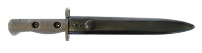 Lot 265 - Australian L1A2 Bayonet and scabbard. WE...