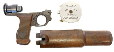 Lot 329 - WWII Luftwaffe parachute buckle damaged in use...