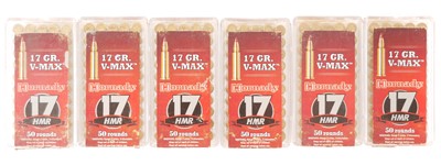 Lot 643 - .17HMR Hornady ammunition, 300 rounds with 17...