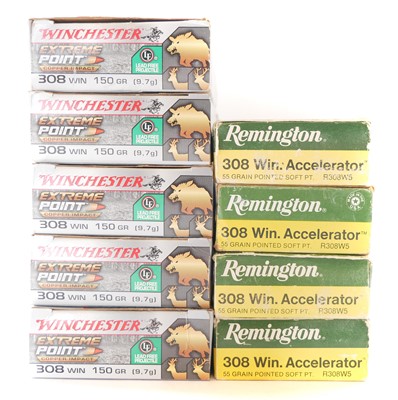 Lot 646 - .308 ammunition, to include 100 rounds of...