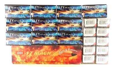 Lot 647 - .17 Mach2 ammunition, to include 1,000 rounds...