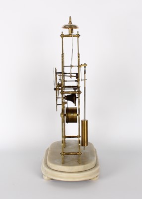 Lot 163 - An Impressive 19th Century 'Gothic Cathedral' Skeleton Clock