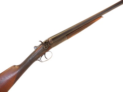 Lot 607 - Webley and Scott Ltd. 12 bore side by side...