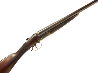 Lot 588 - Webley and Scott 12 bore side by side shotgun,...