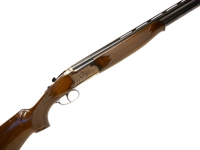 Lot 590 - Lanber 12 bore over and under shotgun, serial...