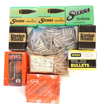 Lot 773 - Mixed lot of rifle bullets, in calibres .270, ....